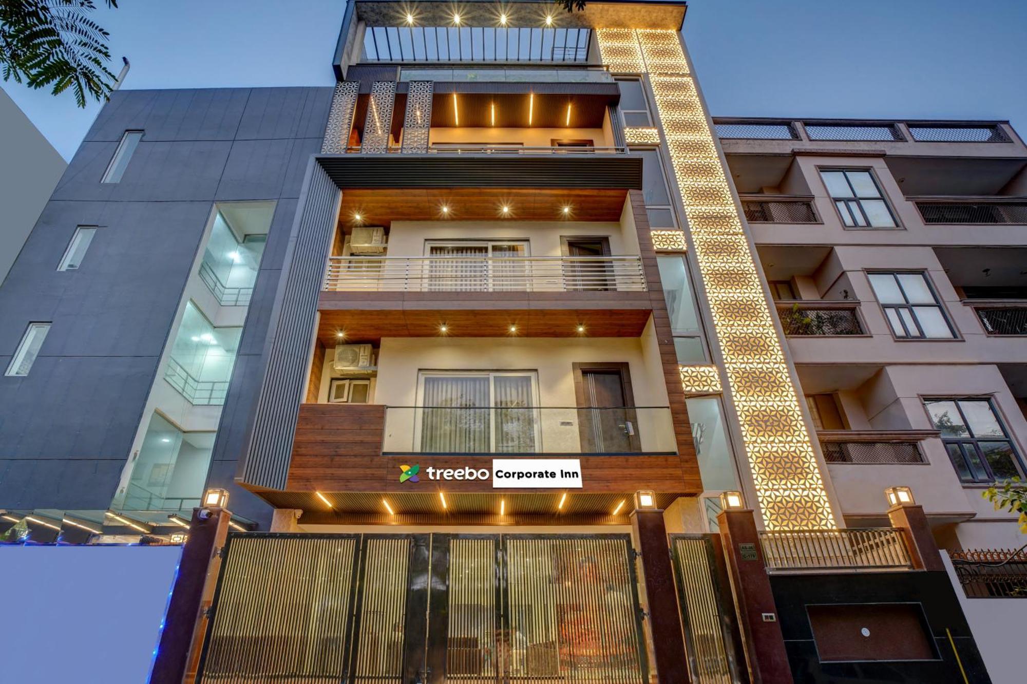 Treebo Corporate Inn Noida Buitenkant foto